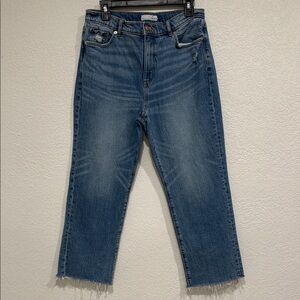 LOFT The Straight Denim Jeans Size 10 P30